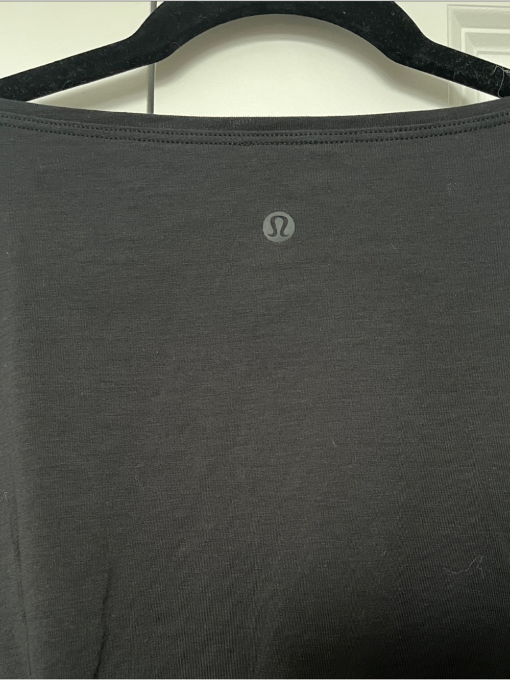 Lululemon Back in Action Long-Sleeve Athleisure Dress in Black - Picture 5 of 6